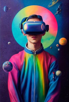 Poster  Les couleurs du monde VR