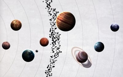 Les images à haute résolution présentent les planètes du système solaire. Cette image est fournie par la NASA
