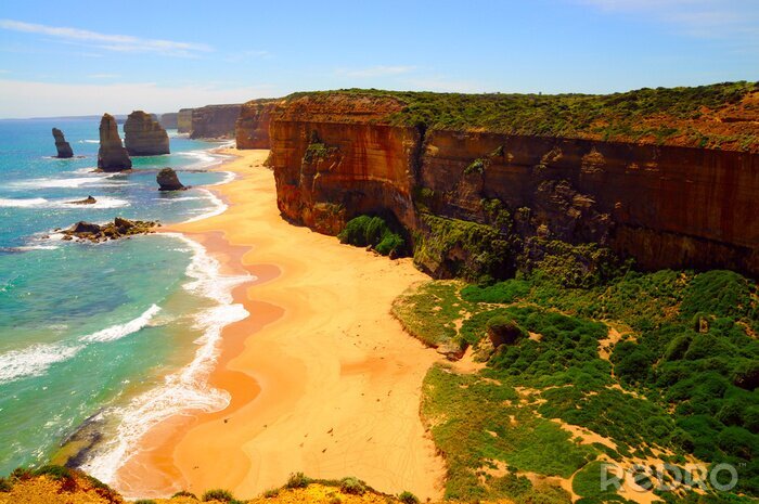 Poster  Les rochers des douze apôtres