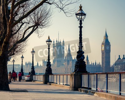 Poster  Londres Big Ben et le Parlement