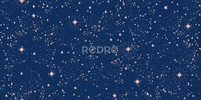 Poster  Lumière chaude des étoiles