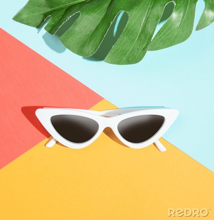 Poster  Lunettes de soleil pour la plage