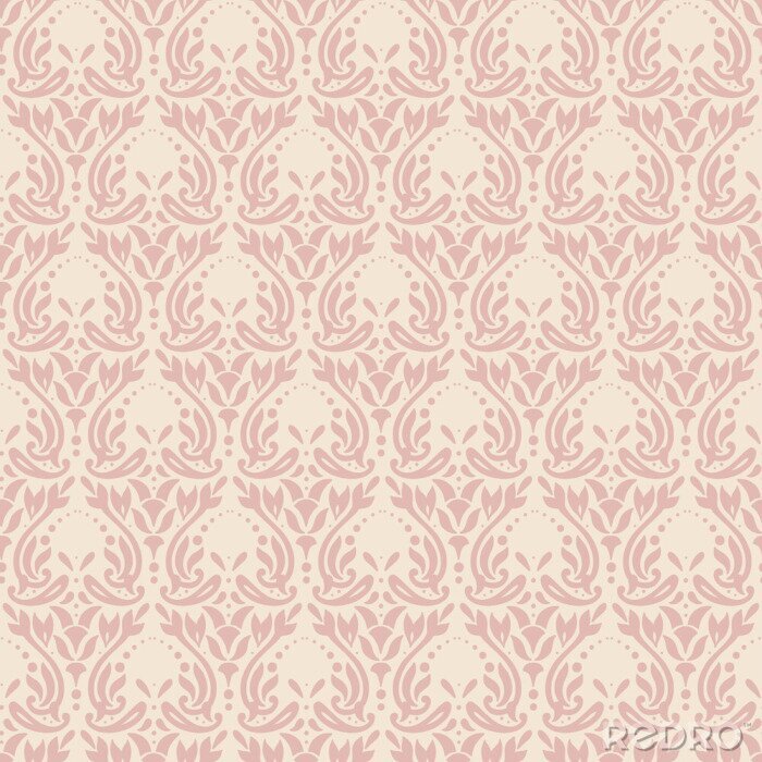 Poster  Maison de fleurs. Modèle sans couture baroque # 6