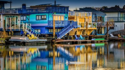 Maisons flottantes à San Francisco