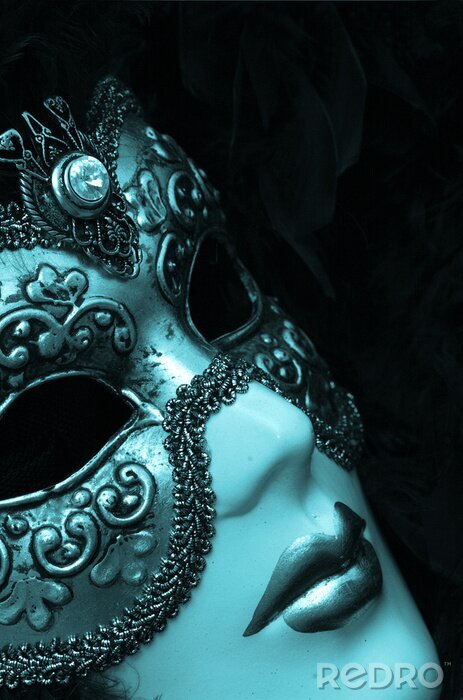 Poster  Masque vénitien pour le carnaval