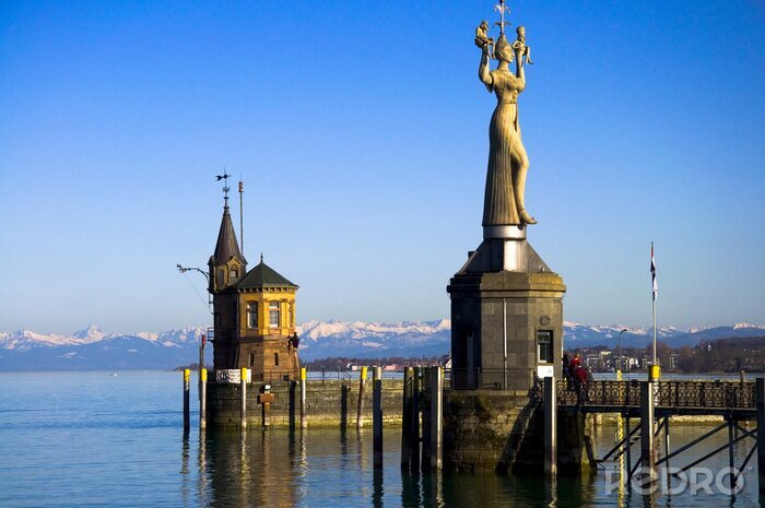 Poster  Mer et montagne en Allemagne