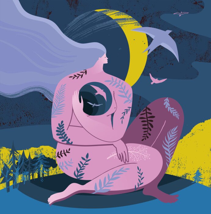 Poster  Mère Nature, gardienne des oiseaux