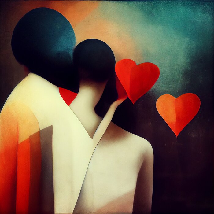 Poster  Métaphore de l'amour