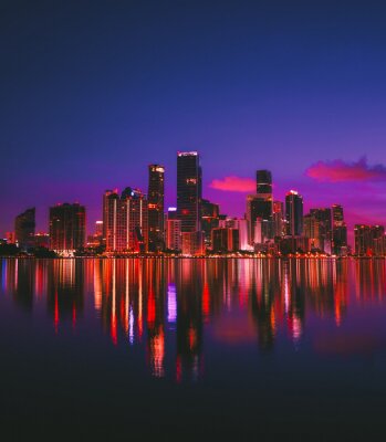 Poster  Miami la nuit