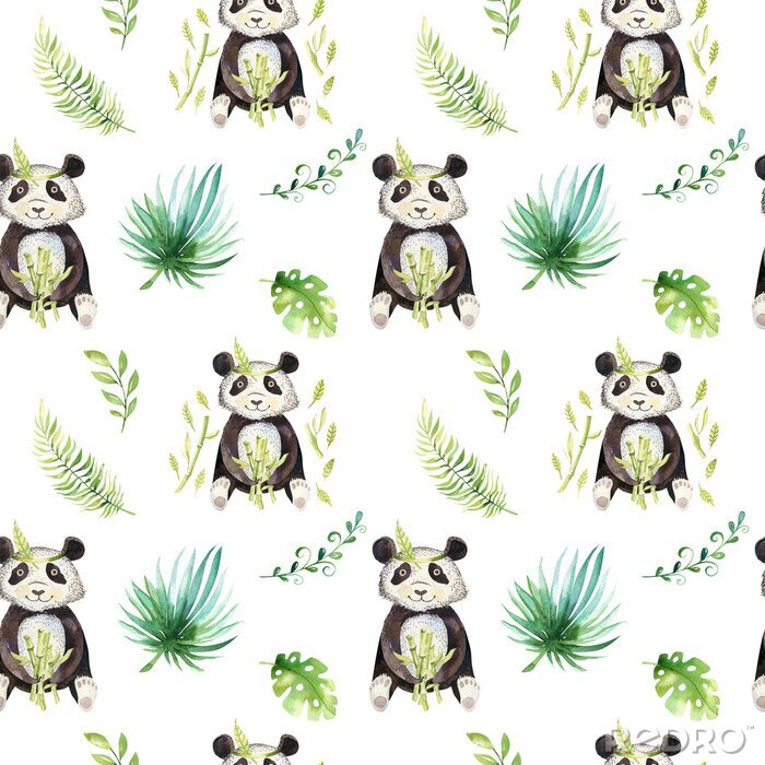 Poster  Modèle d'enfant avec la nature