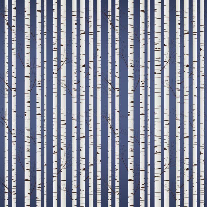 Poster  Modèle en bois de bouleau