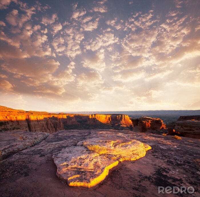 Poster  Monument de la nature rocheuse au Colorado