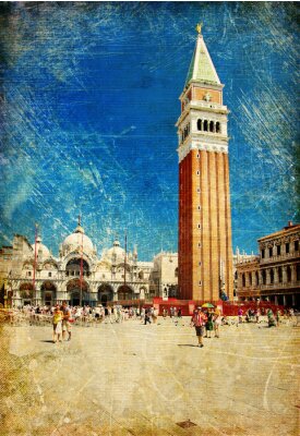 Monuments rétro de Venise