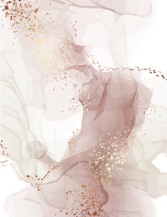 Poster  Motif abstrait pictural XXL