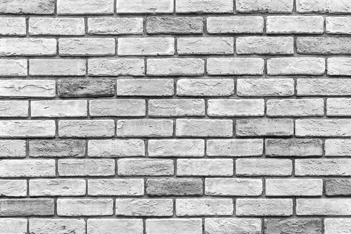 Poster  Mur de briques vintage