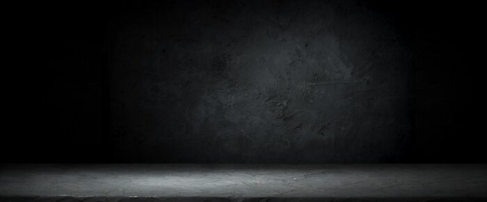 Poster  Mur intérieur noir