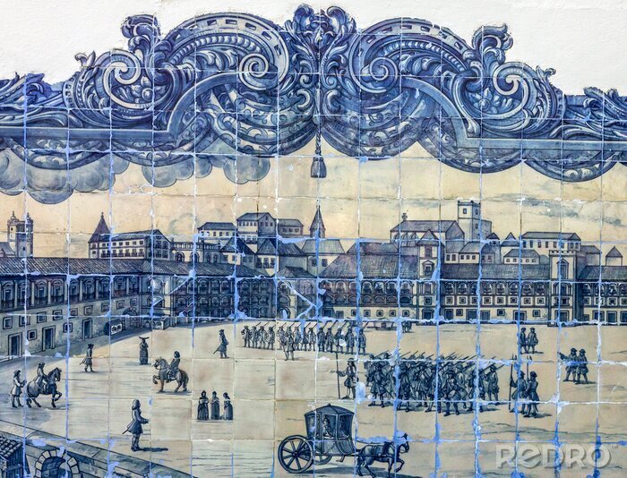 Poster  Musée de l'azulejo de l'ancien Lisbonne