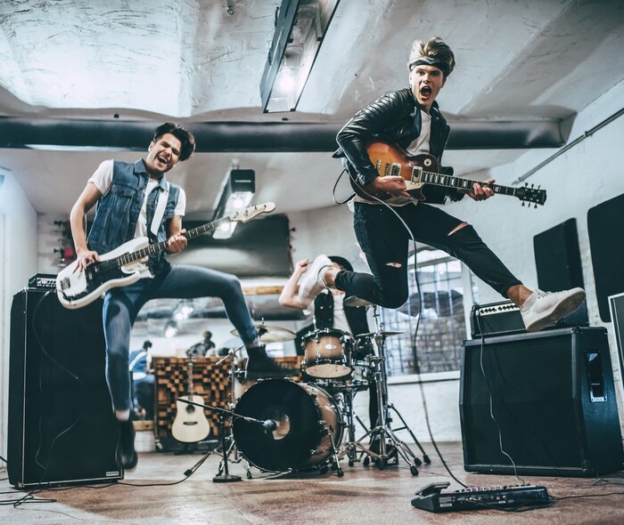 Poster  Music band repetition