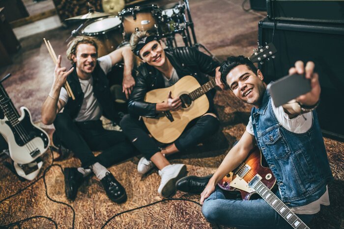 Poster  Music band repetition