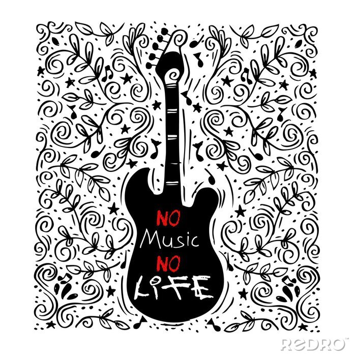 Poster  Musique, concept, Illustration, affiche, décoration