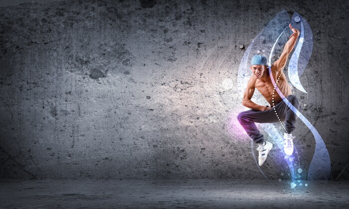 Poster  Musique et danseur