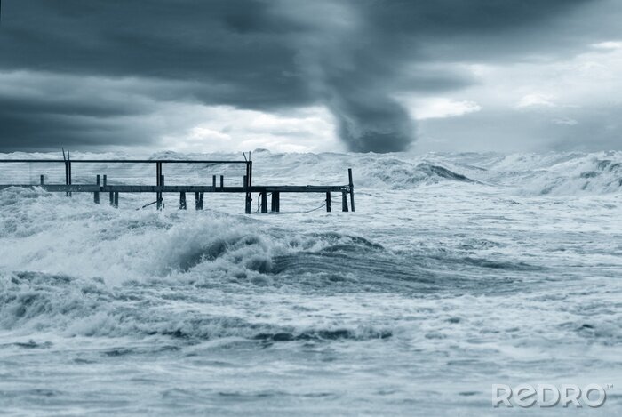 Poster  Nature agitée