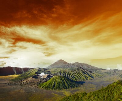 Poster  Nature et paysages volcaniques