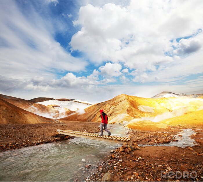 Poster  Nature montagnarde et eaux thermales