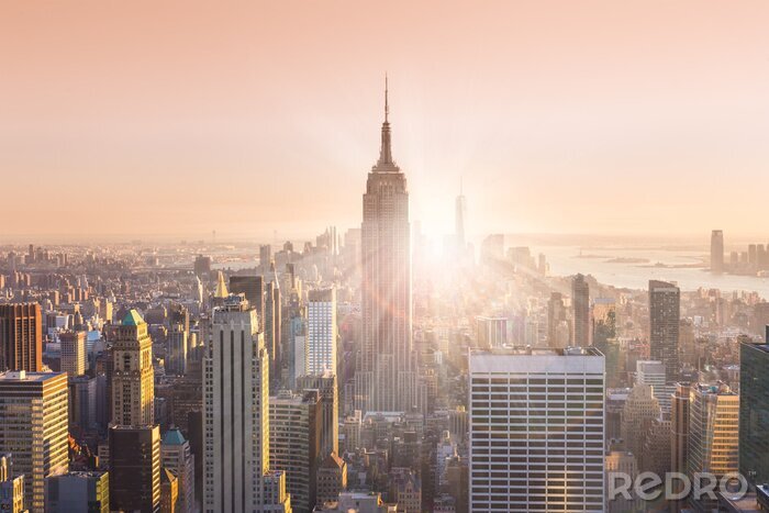 Poster  New York au coucher du soleil