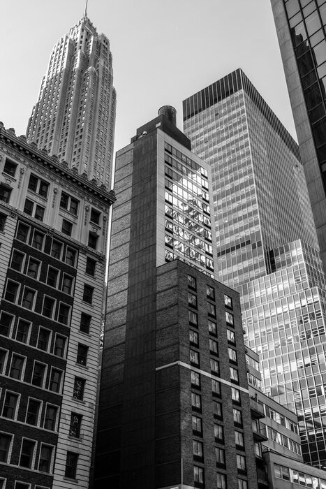 Poster  New York city, Amazing New York architecture image, Manhattan architecture photography, big apple city image