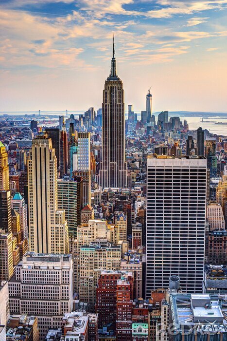 Poster  New York City au crépuscule