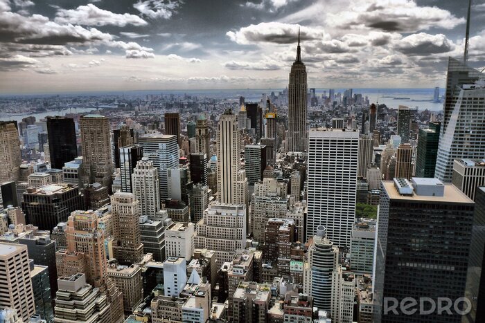 Poster  New York et les gratte-ciel