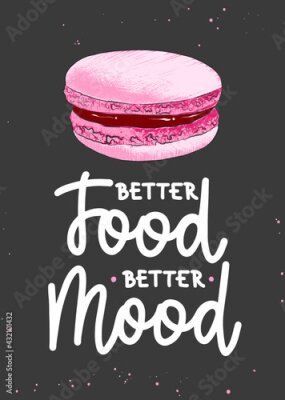 Poster  Nourriture pour la bonne humeur