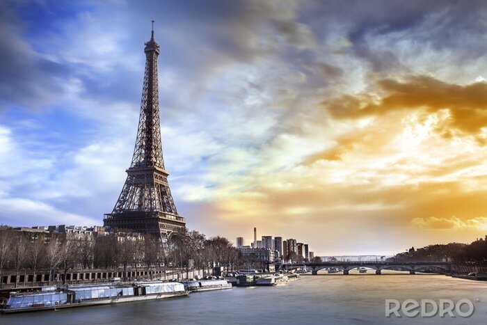 Poster  Panorama architectonique de Paris