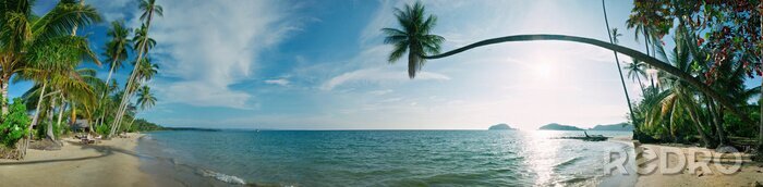 Poster  Panorama de la mer tropicale