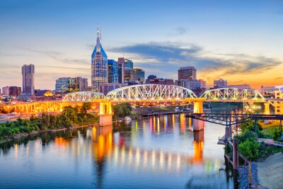Panorama de la ville de Nashville, Tennessee