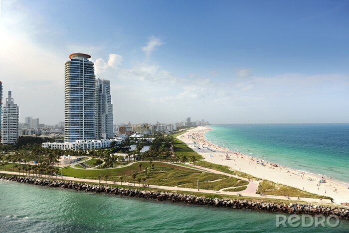 Poster  Panorama de Miami Beach