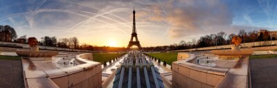 Panorama de Paris et la Tour Eiffel