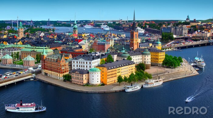 Poster  Panorama de Stockholm, Suède