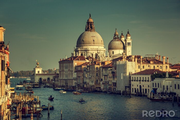 Poster  Panorama de Venise avec un effet de profondeur