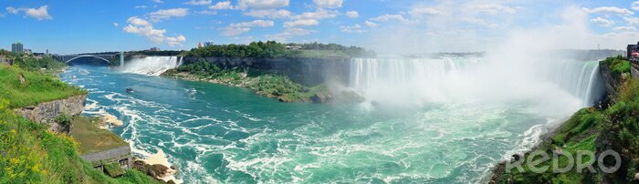 Poster  Panorama des chutes du Niagara