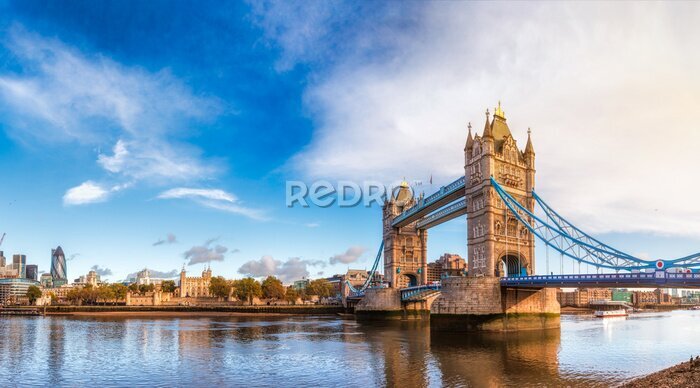 Poster  Panorama du Tower Bridge et de la Tamise