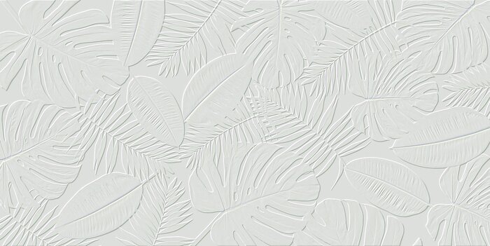 Poster  Papier calque texture des feuilles