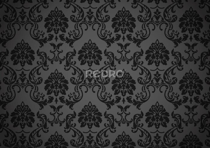 Poster  Papier peint baroque-