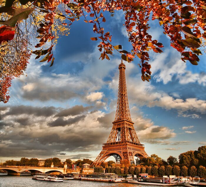 Poster  Paris à l'automne