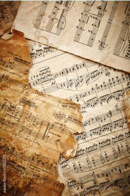 Poster  Partitions anciennes