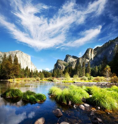 Paysage du parc national de Yosemite