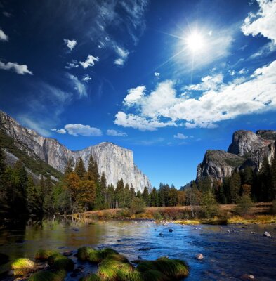 Paysage du parc Yosemite