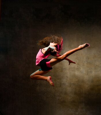 Poster  Photo de danse expressive d'un danseur