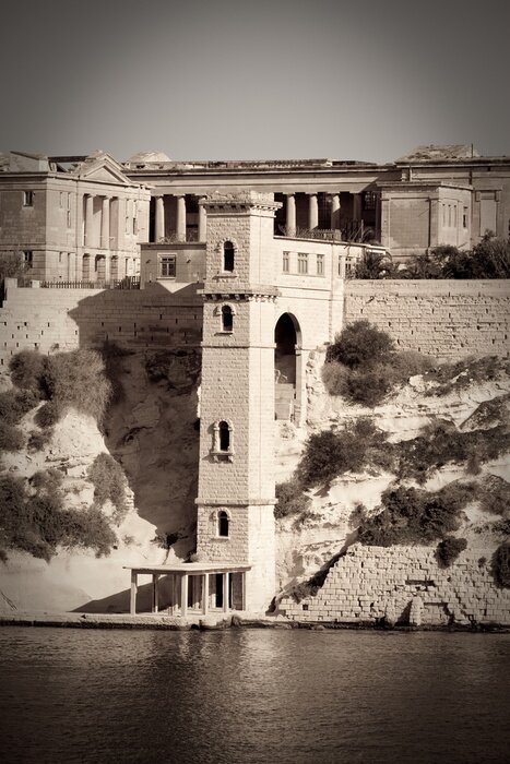 Poster  photo rétro de Kalkara palais